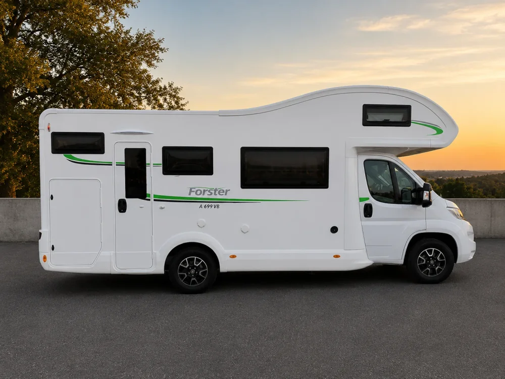Wohnmobil als Symbol für Wohnmobilmiete